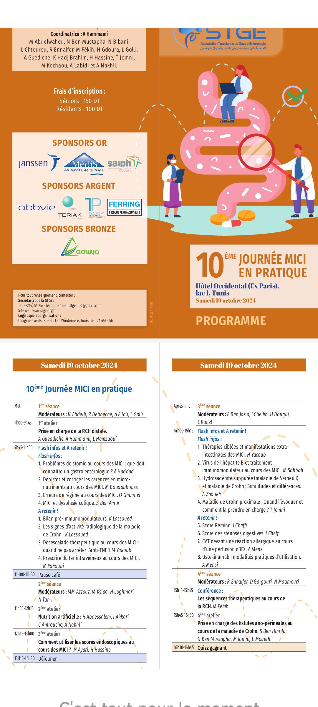 10<sup>ème</sup> Journée MICI en pratique