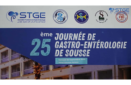 25<sup>ème</sup> Journée de Gastro-Entérologie de Sousse